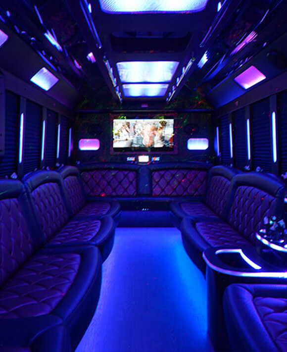 Party buses in New Orleans