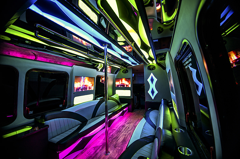 Party bus rentals in New Orleans LA
